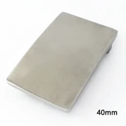 Deepeel 35/40mm Stainless Steel Belt Buckles Metal Smooth Plate Buckle for Men's Waistband Head Pin Automatic Clasp DIY Crafts