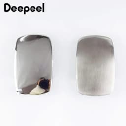 1Pc Deepeel 39mm Stainless Steel Belt Buckle Metal Brushed Smooth for Men's Waistband Head DIY Jeans Accessories Leather Craft