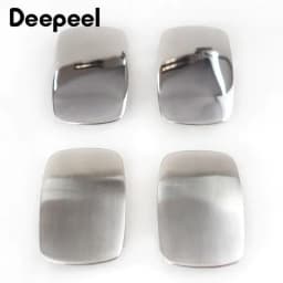 1Pc Deepeel 39mm Stainless Steel Belt Buckle Metal Brushed Smooth for Men's Waistband Head DIY Jeans Accessories Leather Craft