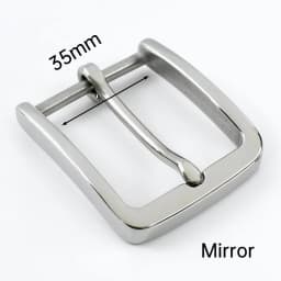 Deepeel 35/40mm Stainless Steel Belt Buckle Jeans Waistband Head Clothes Adjust Clasp Pin Buckles DIY Leather Craft Accessories