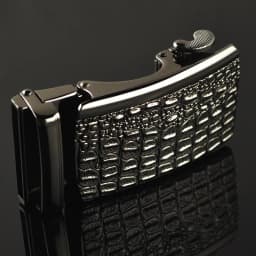 3.5cm Width Belt Buckles For Men Fashionable Animal Crocodile Automatic Buckle Male Belts For Men CE1813-QQ