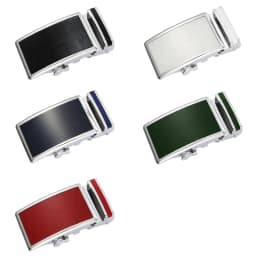 VATLTY Luxury Belt Buckle for Men Premium Metal 36mm Automatic Buckle Stylish Silver Belt Buckle for Non-perforated Belts Male