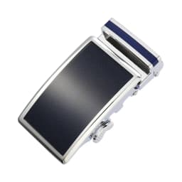 VATLTY Luxury Belt Buckle for Men Premium Metal 36mm Automatic Buckle Stylish Silver Belt Buckle for Non-perforated Belts Male