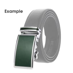 VATLTY Luxury Belt Buckle for Men Premium Metal 36mm Automatic Buckle Stylish Silver Belt Buckle for Non-perforated Belts Male