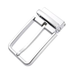 VATLTY New 35mm Belt Buckle for Men Hard Zinc Alloy Silver Buckle Stylish Business Belt Pin Buckle Male Gift