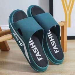 Men's Summer Thick Bottom Super Soft Slippers Indoor Outdoor Use Bathing Home Wear Comfortable Slip-On Sandals