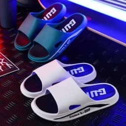 Men's Summer Thick Bottom Super Soft Slippers Indoor Outdoor Use Bathing Home Wear Comfortable Slip-On Sandals