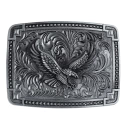 Vintage style belt buckle for man woman Eagle pattern alloy material Jeans accessories