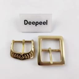 Deepeel 45mm Men's Pure Copper Belt Buckle Solid Brass Waistband Head Webbing Strap Pin Clasp Adjust Hook DIY Sewing Accessories