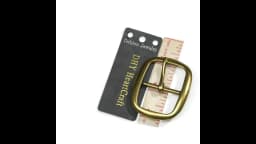 Quality Heavy Duty Retro Brass Plated DIY Leahtercraft Handmade Oval Center Bar Pin Belt Buckle Replacement Fit 35 MM