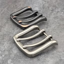 1PCS 40MM Double Pin Metal Belt Buckle Quality Leather Belt Craft Parts Cowboy Belt Buckle Western Belt Buckle For Men AK0049