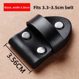 Genuine Leather Belt Buckle Connector Smooth Cowhide Crocodile Pattern Waist Belt Ring Skin Accessories Board Buckle