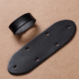 Genuine Leather Belt Buckle Connector Smooth Cowhide Crocodile Pattern Waist Belt Ring Skin Accessories Board Buckle
