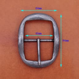 Western Cowboy Quality Vintage Silver Long Wide Tongue Leathercraft Center Bar Men Belt Buckle Replacement Fit 45mm Strap