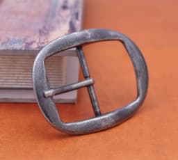 Western Cowboy Quality Vintage Silver Long Wide Tongue Leathercraft Center Bar Men Belt Buckle Replacement Fit 45mm Strap