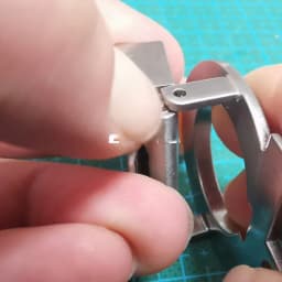  Belt Buckle Part Spring Pin Repair Waist Belt Flat Head Copper Screw Fastener Fashion Accessory Shoe Bag Parts