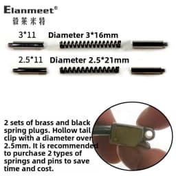  Belt Buckle Part Spring Pin Repair Waist Belt Flat Head Copper Screw Fastener Fashion Accessory Shoe Bag Parts