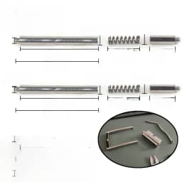  Belt Buckle Part Spring Pin Repair Waist Belt Flat Head Copper Screw Fastener Fashion Accessory Shoe Bag Parts