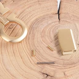  Belt Buckle Part Spring Pin Repair Waist Belt Flat Head Copper Screw Fastener Fashion Accessory Shoe Bag Parts