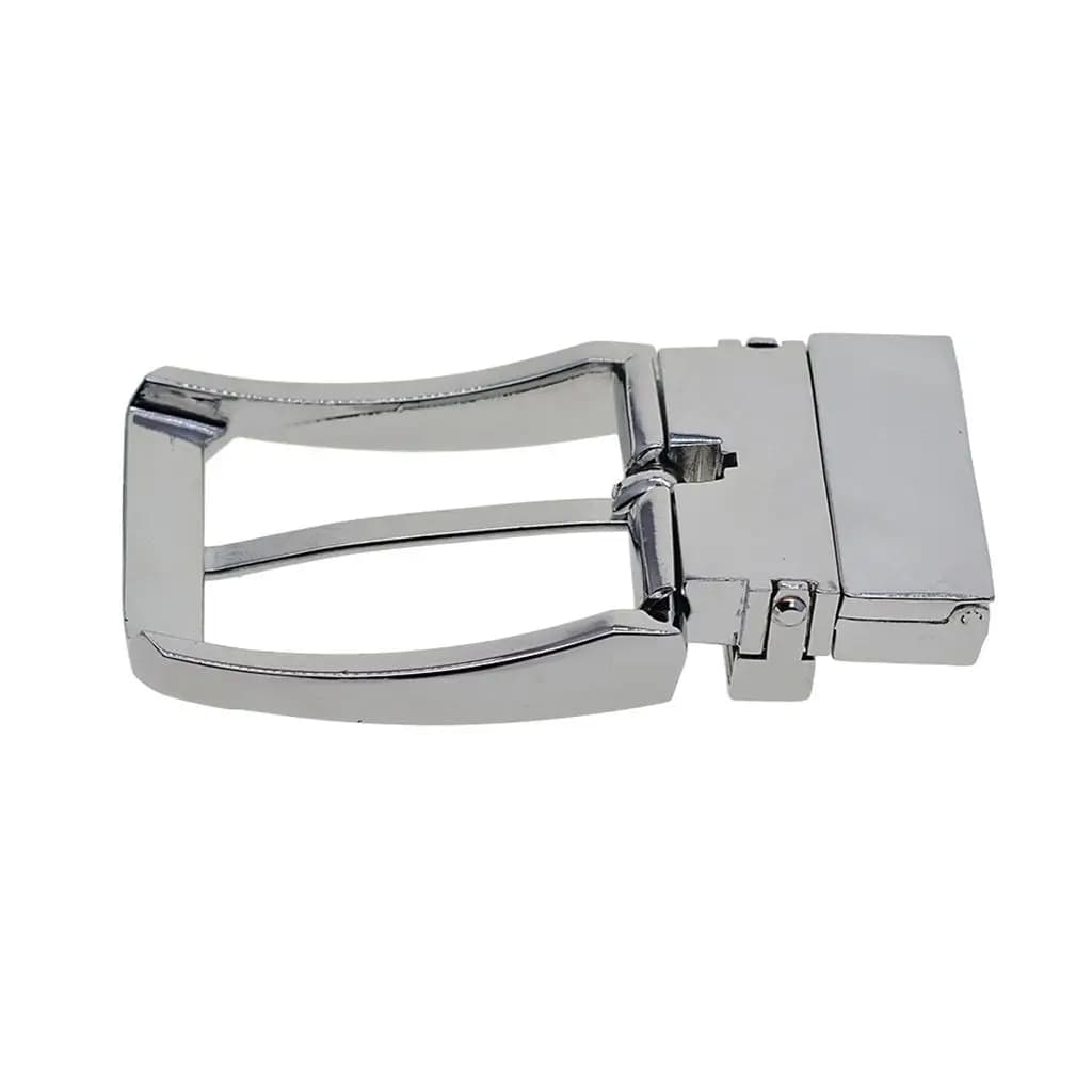 Vintage Style Belt Buckle Reversible Slide Buckle Mens 35mm Leather Belts
