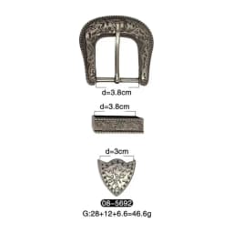 For Casual And Party Wear Vintage Hipsters Belt Buckle Metal Belt Buckle Western Fashionable Buckle Replacement