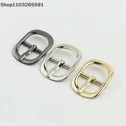 5Pcs 12/18/25mm Men Women Metal Belt Buckles Bag Shoes Pin Buckle Handbag Strap Clasp DIY Leather Crafts Accessories