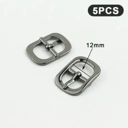 5Pcs 12/18/25mm Men Women Metal Belt Buckles Bag Shoes Pin Buckle Handbag Strap Clasp DIY Leather Crafts Accessories