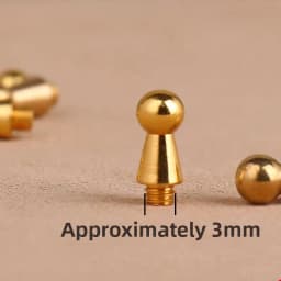 Belt Buckle Parts Baby Bottle Nipple Clip Tail Plug Middle Screw Universal Leather Goods Accessories Repair Tools