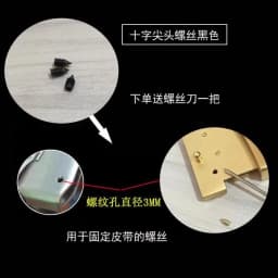 Belt Buckle Parts Baby Bottle Nipple Clip Tail Plug Middle Screw Universal Leather Goods Accessories Repair Tools