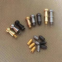 Belt Buckle Parts Baby Bottle Nipple Clip Tail Plug Middle Screw Universal Leather Goods Accessories Repair Tools
