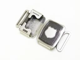 High-End Brass Antique Silver Belt Buckle Sirian Style Belt Clasp Pure Copper Vintage Waist Belt Buckle Brass Premium Buckle