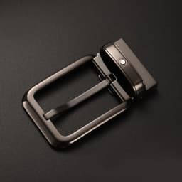 High-End Pure Copper Men's Belt Buckle 35cm Pin Buckle Board Belt Buckle Head Smooth Buckle Accessories Wanbao