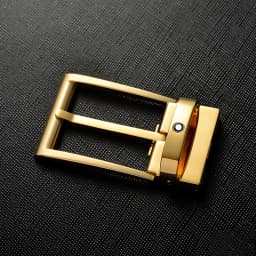 High-End Pure Copper Men's Belt Buckle 35cm Pin Buckle Board Belt Buckle Head Smooth Buckle Accessories Wanbao