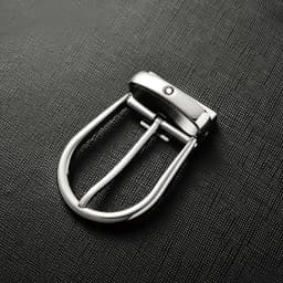 High-End Pure Copper Men's Belt Buckle 35cm Pin Buckle Board Belt Buckle Head Smooth Buckle Accessories Wanbao