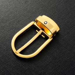 High-End Pure Copper Men's Belt Buckle 35cm Pin Buckle Board Belt Buckle Head Smooth Buckle Accessories Wanbao