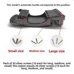 Men's Belt Buckle Repair Parts Screw Automatic Buckle Rivet Plug Pants Waist Buckle Fastener OECANA Brand 2024 Winter Collection