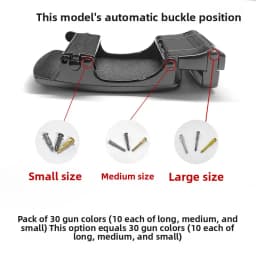 Men's Belt Buckle Repair Parts Screw Automatic Buckle Rivet Plug Pants Waist Buckle Fastener OECANA Brand 2024 Winter Collection