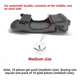 Men's Belt Buckle Repair Parts Screw Automatic Buckle Rivet Plug Pants Waist Buckle Fastener OECANA Brand 2024 Winter Collection