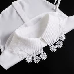 Korean Stand Lapel False Collar Women Embroidery Faux Col Half Shirt Blouse Fake Collars Sweater Shirt Detachable Collars