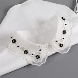 Korean Stand Lapel False Collar Women Embroidery Faux Col Half Shirt Blouse Fake Collars Sweater Shirt Detachable Collars