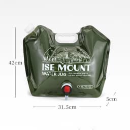 Portable Outdoor Water Tank 5-20l Foldable Water Bag With Faucet Large Capacity Water Container For Outdoor Camping BBQ Fishing