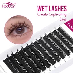 Fadvan 5D Spikes Fairy Flora Lashes Cluster Eyelash Extension Grafting Individual Easy Fan Eyelash Extensions
