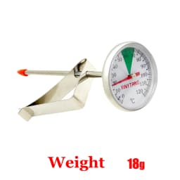 0°C~120°C Coffee Milk Thermometer Food Temp Gauge Meter Stainless Steel Probe Temperature Tester Barbecue Cooking Kitchen Tool