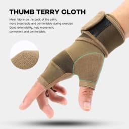Cycling Gloves Half Finger Gym Weightlifting Dumbbell Training Anti-Slip Fitness Gloves Workout Crossfit Exercise Gloves