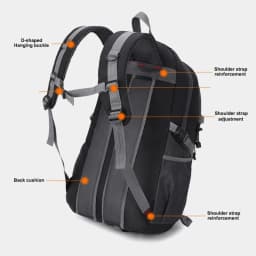 New Travel Backpack for Men Women Outdoor Hiking Camping Backpacks Large Capacity Laptop Bags Lightweight Mountaineering Bag
