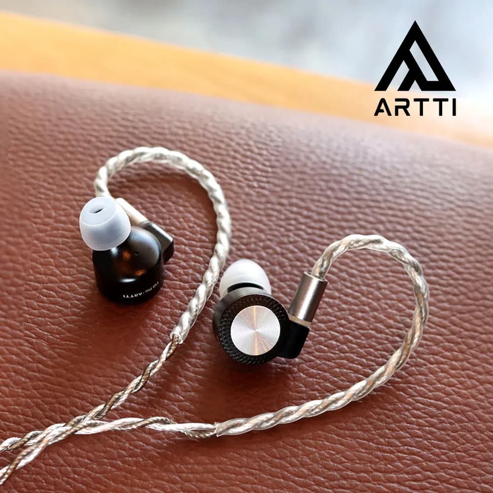 ARTTI T10 PRO HiFi Earphone Wired Monitors 14.2mm Planar Driver Bass In-Ear Earphone 0.78mm 2pin 3.5+4.4mm Plug