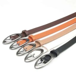 IEFB New Korean Oval Alloy Needle Buckle Men Belt Decoration Blazer Dress Jeans Simple Versatile Belts Simple 9W426