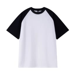 IEFB American Style Men's T-shirt Raglan Colorblocked Short Sleeve Summer New Tee Casual Loose Fitting O-neck Pullover Top X3841