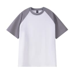 IEFB American Style Men's T-shirt Raglan Colorblocked Short Sleeve Summer New Tee Casual Loose Fitting O-neck Pullover Top X3841