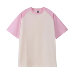 IEFB American Style Men's T-shirt Raglan Colorblocked Short Sleeve Summer New Tee Casual Loose Fitting O-neck Pullover Top X3841